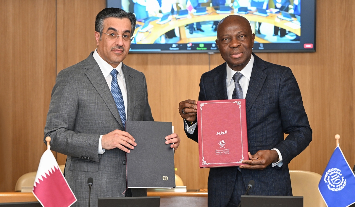 Qatar and ILO Sign Agreement to Extend Joint Work Program